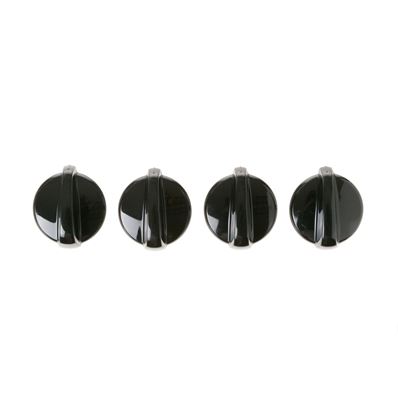 Picture of GE KNOB KIT BLACK - Part# WB03X24084