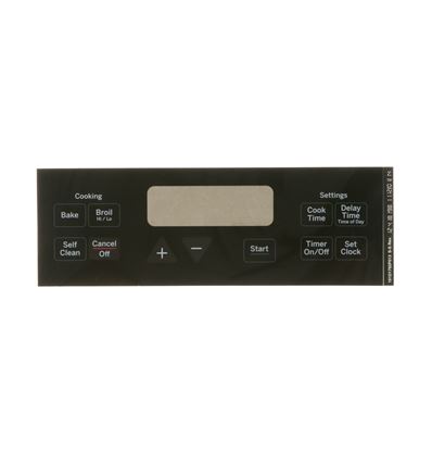 Picture of RANGE CLOCK PLATE - BLACK - Part# WB07X20137