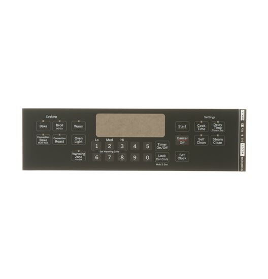 Picture of GE FACEPLATE GRAPHICS (DG) - Part# WB07X21417