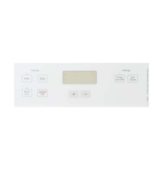 Picture of GE FACEPLATE W/GRAPHICS - Part# WB07X22525