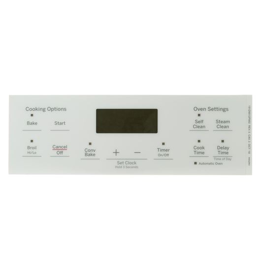 Picture of GE FACEPLATE GRAPHICS - Part# WB07X25883