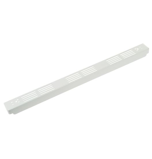 Picture of GE TRIM VENT DOOR (WH) - Part# WB07X27236