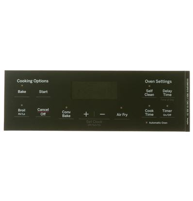 Picture of GE FACEPLATE GRAPHICS (GY) - Part# WB07X41729