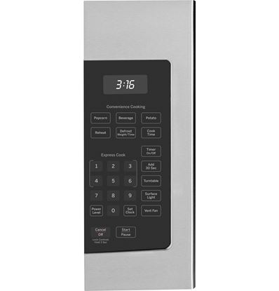 Picture of GE CONTROL PANEL ASM SS - Part# WB56X29817