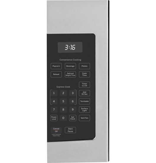 Picture of GE CONTROL PANEL ASM SS - Part# WB56X29817