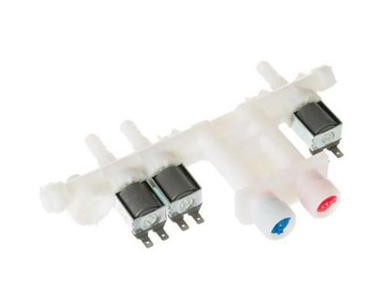 Picture of GE WATER VALVE - 3 SOLENOID - Part# WH13X10057