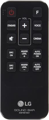 Picture of LG Electronics REMOTE CONTROLLER ASSY - Part# AKB74815301