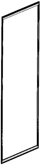 Picture of Samsung REF DOOR GASKET - Part# DA63-07733A