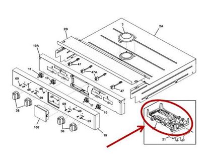 Picture of Frigidaire BOARD ASSEMBLY - Part# 316475806