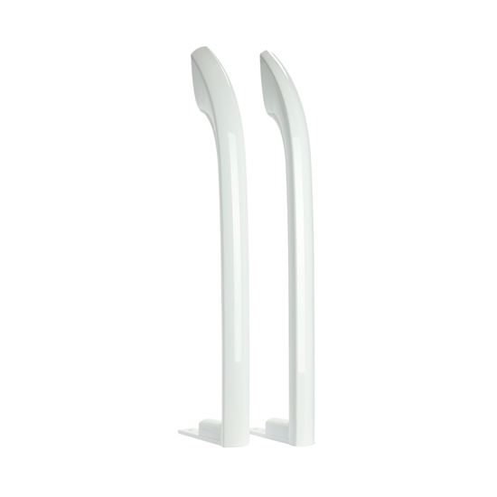 Picture of Frigidaire HANDLE SET  - WHITE - Part# 5304506469