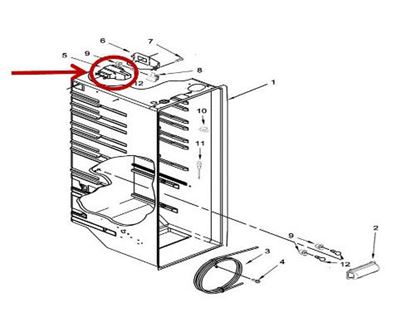 Picture of Whirlpool DIFFUSER - Part# W11317276