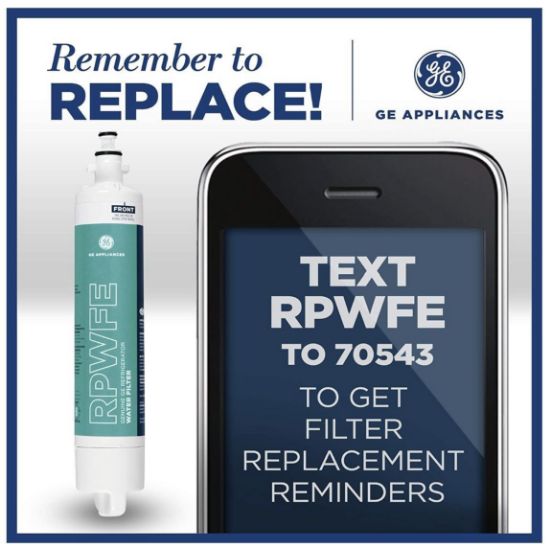 Picture of GE RPWFE Refrigerator Water Filter - Genuine OEM