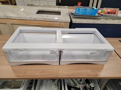 Picture of GE Glass Veg Pan - Part# WR32X10911