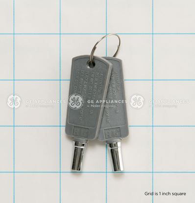 Picture of GE Key - Part# WR01X29793 (1pc Only)