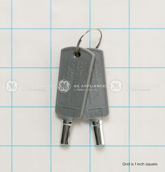 Picture of GE Key - Part# WR01X29793 (1pc Only)
