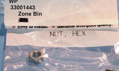 Picture of Whirlpool NUT-HEX - Part# WP33001443