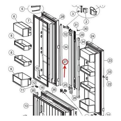 Picture of Fisher & Paykel BODY FLAPPER BI - Part# 839681