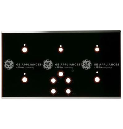 Picture of GE MAINTOP GLASS AND TRIM ASM 36" - Part# WB62X29346