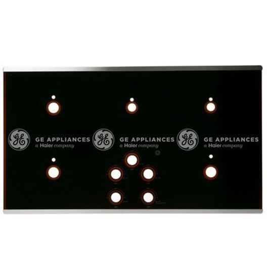 Picture of GE MAINTOP GLASS AND TRIM ASM 36" - Part# WB62X29346