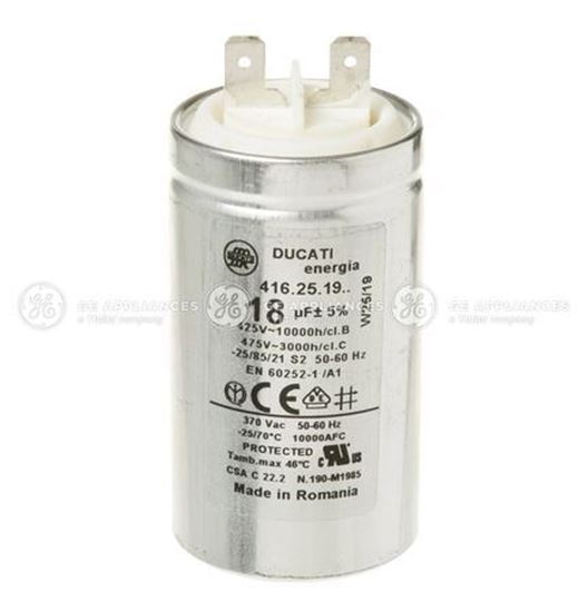 Picture of GE CAPACITOR 18MFD 450V - Part# WB27X27239