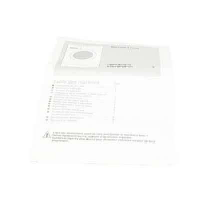 Picture of Bosch Installation Instruc Part# 382305