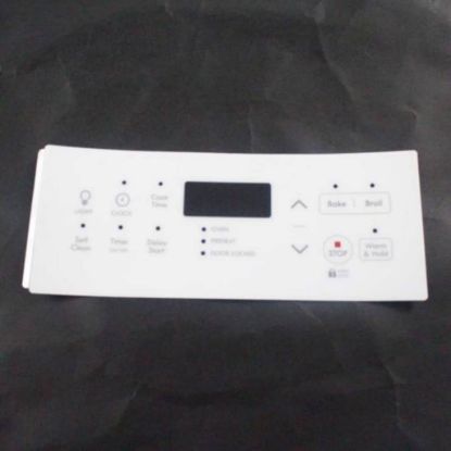 Picture of Electrolux Overlay,control,white Part# 139091300