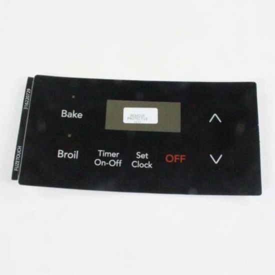 Picture of Electrolux Overlay,clock,black Part# 316220729