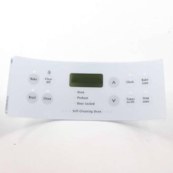 Picture of Electrolux Overlay,clock,white,es300 Part# 316220804
