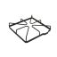 Picture of Electrolux Grate,black Part# 316277801