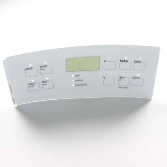 Picture of Electrolux Overlay,clock,white,es300 Part# 316419137