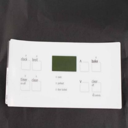 Picture of Electrolux Overlay,clock,white,es200 Part# 316419134