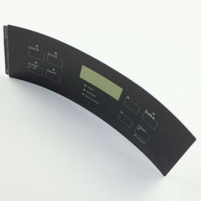 Picture of Electrolux Overlay,clock,black,es200 Part# 316419140