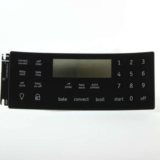 Picture of Electrolux Overlay,clock,black,es515 Part# 316419836