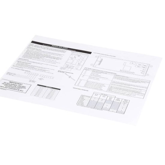 Picture of Electrolux Service Tech Sheet,w/wiring Di Part# 316441435