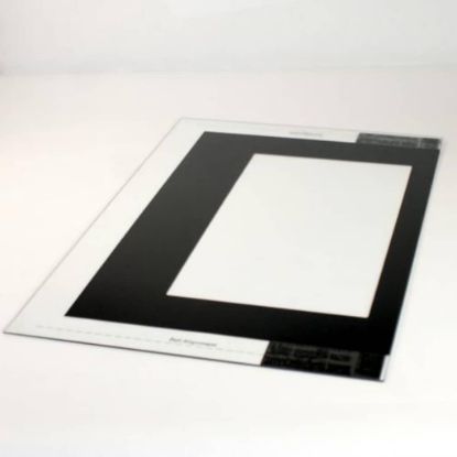 Picture of Electrolux Glass,oven Door,black,w/foil Part# 316452722