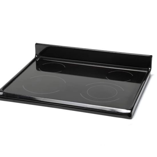 Picture of Electrolux Maintop Assy,glass/steel,black Part# 316456232