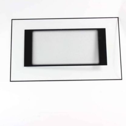 Picture of Electrolux Glass,oven Door,black,outer Part# 318041140