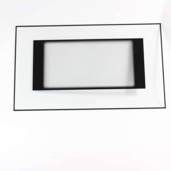 Picture of Electrolux Glass,oven Door,black,outer Part# 318041140