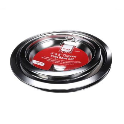 Picture of Electrolux 8"&6" Fm Chrome Bowl Set Part# L304458797