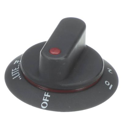 Picture of Electrolux Knob,valve,black,(4) Part# 318099104