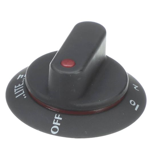 Picture of Electrolux Knob,valve,black,(4) Part# 318099104