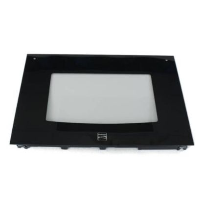 Picture of Electrolux Glass Assy.,oven Door,black Part# 318304124