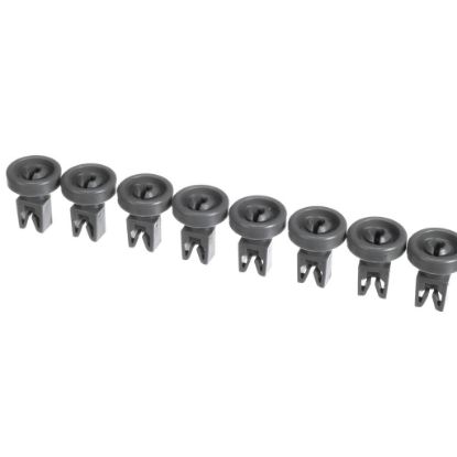 Picture of Electrolux Wheel Kit,lower Basket,dark Gr Part# 5028696700