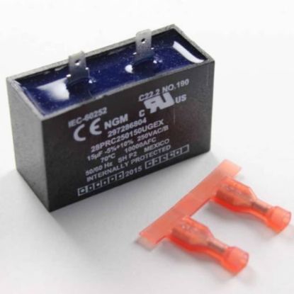 Picture of Electrolux Capacitor,run,220vac,15 Micro Part# 5304464438