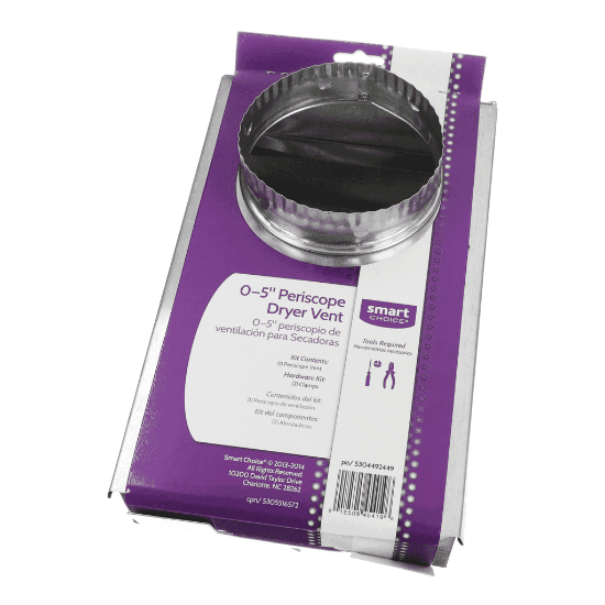 Picture of Electrolux 0-5Periscope C9 Vent 0 To 5" Part# 5304492449