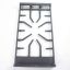 Picture of Electrolux Grate,burner,black,center Part# 5304499393