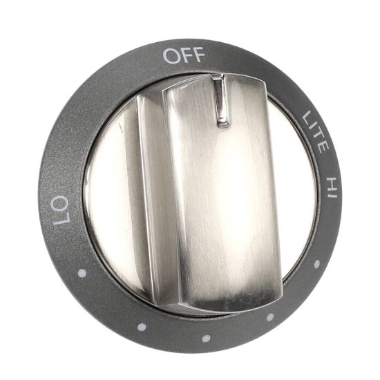 Picture of Electrolux Knob,top Valve,stainless Part# 5304500250