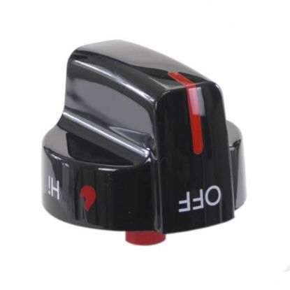 Picture of Electrolux Knob,top Valve,black Part# 5304507386