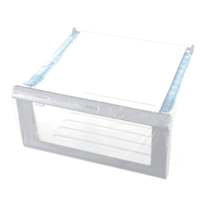 Picture of Electrolux Pan-crisper,assembly,w/roller Part# 5304508753