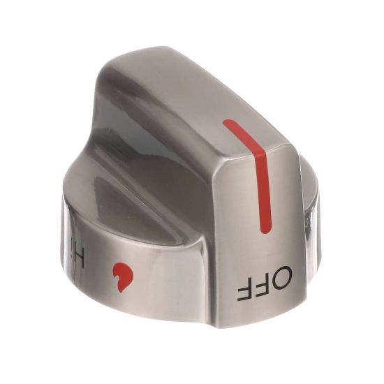 Picture of Electrolux Knob,top Valve,stainless Part# 5304509929